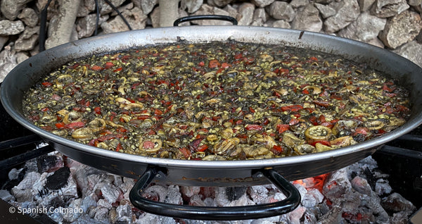 Arroz Negro with Squid, Serves 6 – Spanish Colmado
