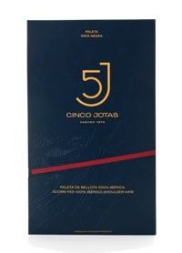 5 Jotas, Acorn Fed Ibérico Shoulder Ham Sliced (Paleta de Bellota 100% Ibérica Loncheado) 1.5 oz.