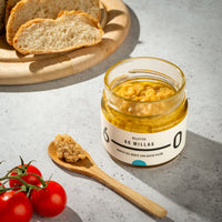 White Tuna Rillette with Picón Bejes-Tresviso cheese, 60 Millas, El Capricho, Albacore Tuna Pate