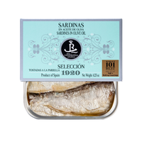 Sardines in Olive Oil, Real Conservera Española, Selección 1920.
