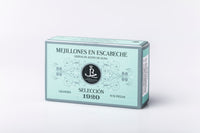 Mussels in pickled Sauce 9/12 pieces, Real Conservera Española,Selección 1920.