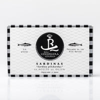 Sardines in Olive Oil 3/4 Pieces, Real Conservera Española.