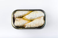 Sardines in Olive Oil 3/4 Pieces, Real Conservera Española.