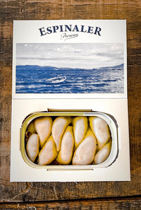 Baby Squids in Olive Oil Open