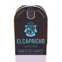 White Tuna Fillets in Extra Virgin Olive Oil 210 gr. Filetes de Bonito del Norte, 210 gr. El Capricho