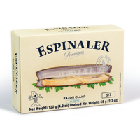 Razor Clams "SALVORA ISLAND" 125 gr. Espinaler.