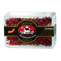 These saffron stigmas or strands are hand picked in La Mancha. The flexible and resistant strands will add aroma and enhance the taste of any dish. Its high coloring power gives food a golden yellow color.