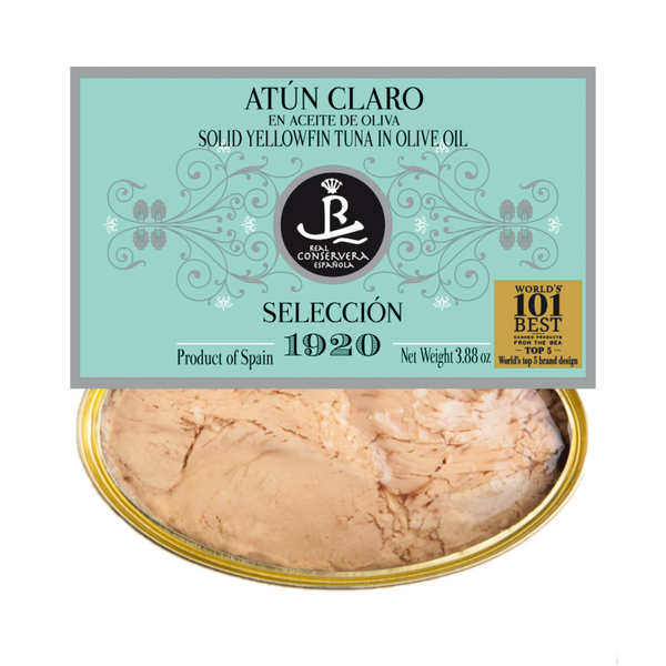 Solid Yellowfin Tuna in Olive Oil, Selección 1920 (Atún aleta amarilla)