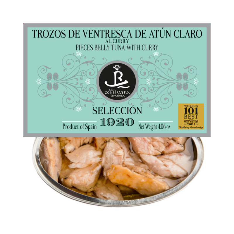 Solid Yellowfin Tuna in Olive Oil, Selección 1920 (Atún aleta