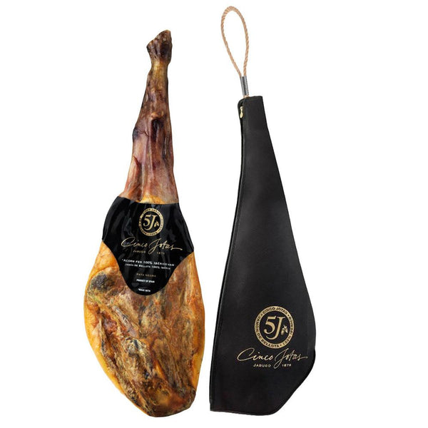 Acorn Fed Ibérico Ham Bone-In, Jamón de Bellota 100% Ibérico con Hueso, 13-16 lbs.