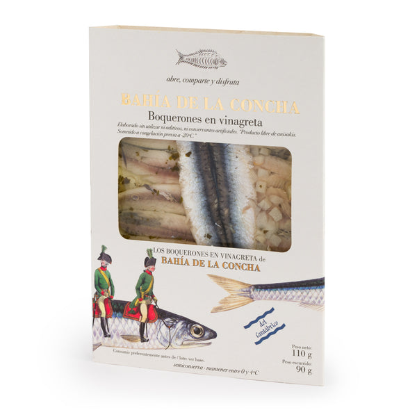 Boquerones en Vinagreta ( white anchovies in vinager and oil) 110 gr.
