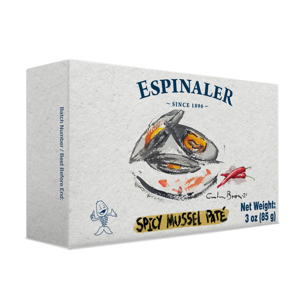 Mussel Pate in Spicy Sauce Espinaler (Paté de Mejillones Picante)